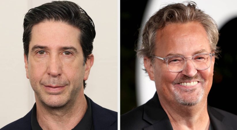 David Schwimmer Surprised By Matthew Perry’s Acting Compliment