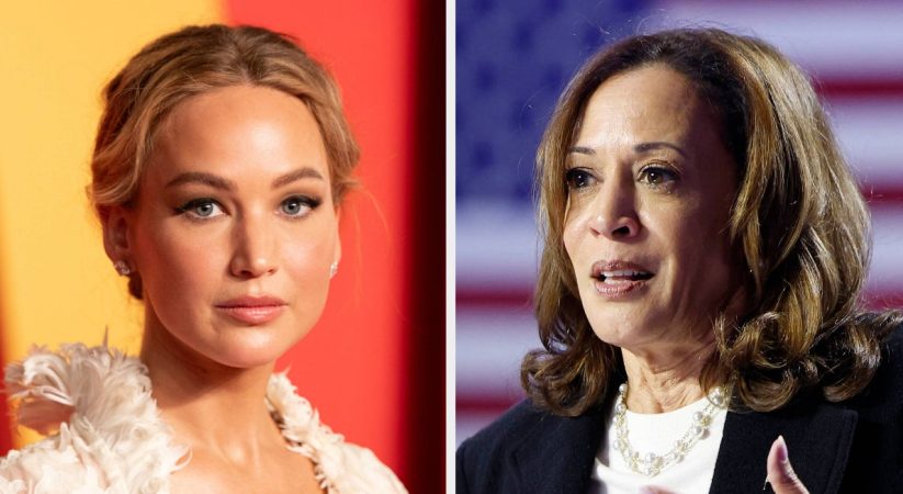 Jennifer Lawrence Explains Kamala Harris Endorsement