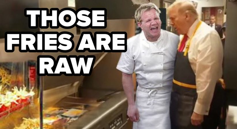 Donald Trump Working At McDonald’s Viral Meme